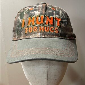 Bass Pro Shops Kids Camo Hat with Orange Embroidery